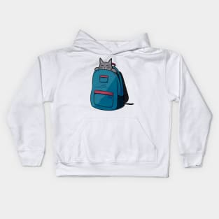 Tabby Catpack Kids Hoodie